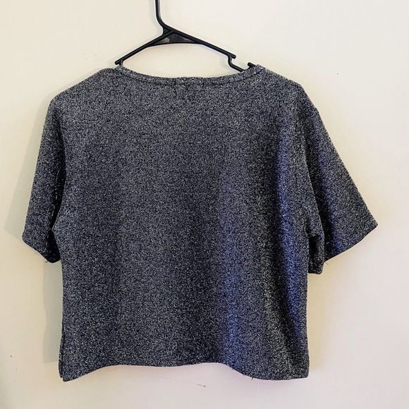 Altard State Metallic Gray Nashville Graphic T-Shirt Western Boho Casual - Picture 2 of 5